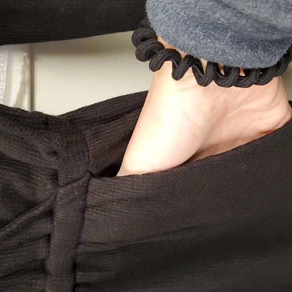 NWT Michael Kors Faux Wrap Romper Black Thermal M - Picture 9 of 14